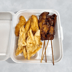 Best Crab Rangoon (4) , Chicken Fingers (4) Beef teriyaki (2) Chicken Teriyaki (2) B迷你盘 in Worcester, MA